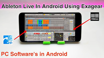 Ableton Live in Android Smartphone Using Exagear Windows Emulator | PC Softwares in Android