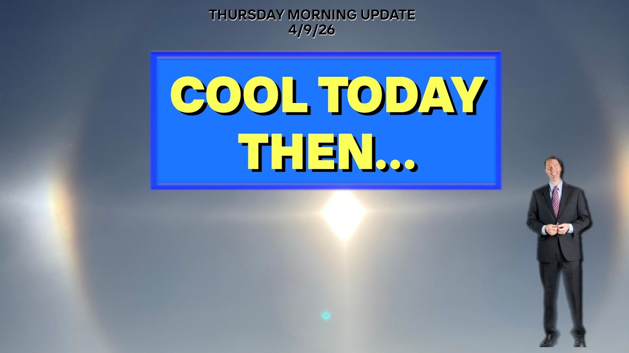 Thursday Morning Cold Before Extreme Weekend Warmth - YouTube
