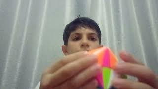 l solved different type of cube, known as a hawk eagle eyes magic speed cube😎