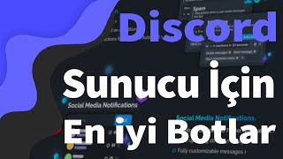 Discord Sunucusu İçin Gerekli Botlar (Discord En İyi Botlar) Resimi