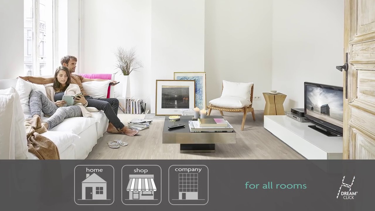 Плитка ПВХ Berry Alloc Pure Click 40 - Замок DreamClick с 4х сторон (English)