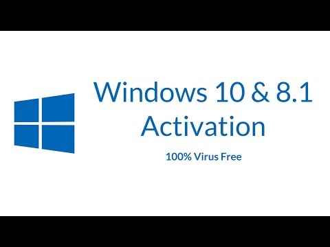 Windows 10 & 8.1 Activation 2018 | All Versions | 100 Virus Free