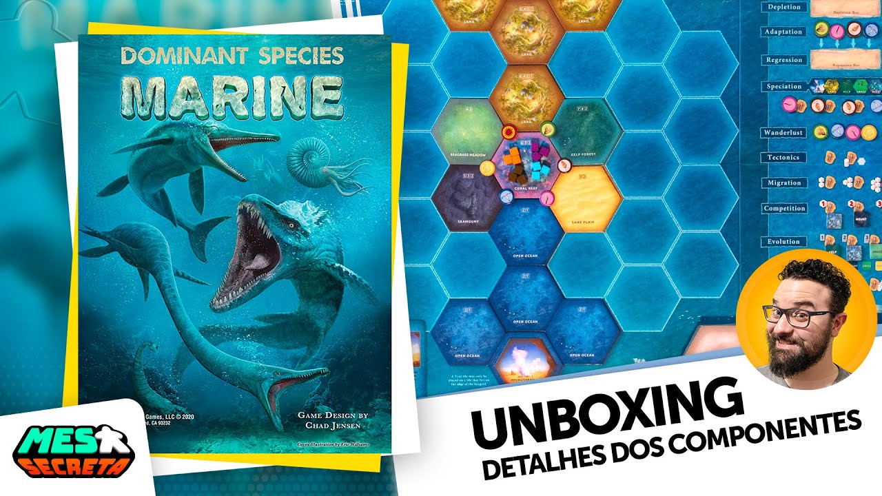 Dominant Species Marine - Unboxing - Um show de cubinhos!