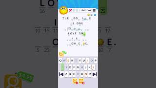 Cryptogram Logic Puzzle Game Level 304