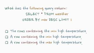 SQLite Databases Quiz - Developing Android Apps screenshot 3