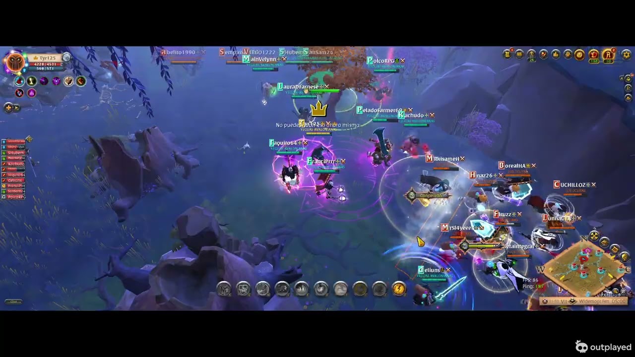 10 NEGROS VS LOS OCUPAS. YEGUAS AVALONIANAS