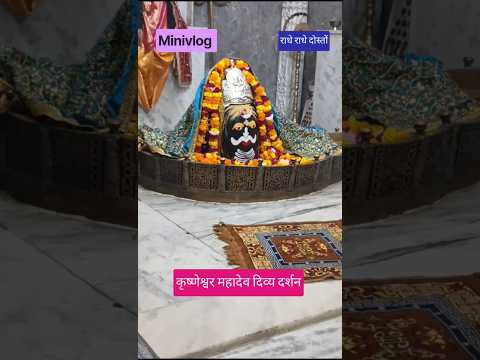 कृष्ण श्री महादेव के दिव्य दर्शन #minivlog #youtubeshorts #t
