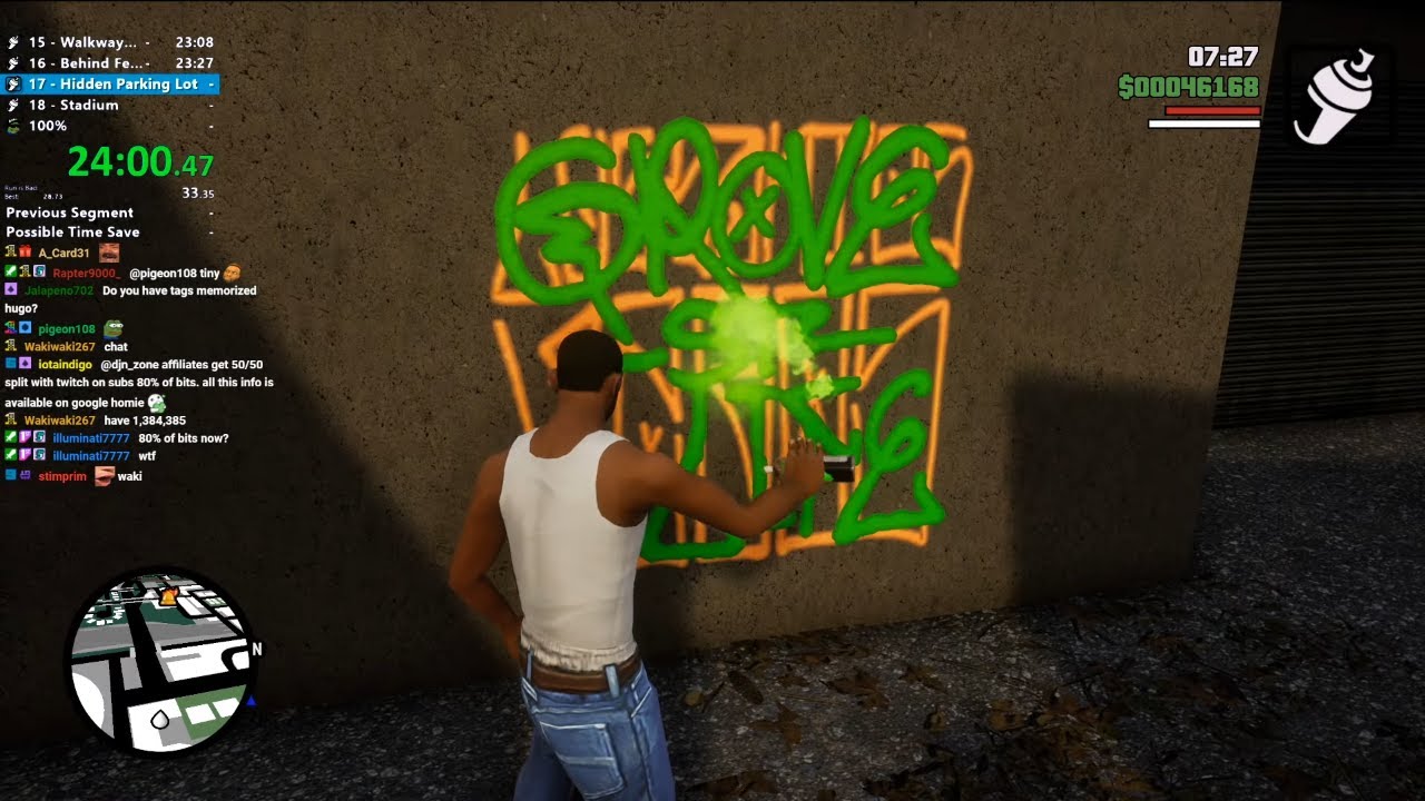 GTA San Andreas Definitive Edition 100% Los Santos - Hugo_One Twitch ...
