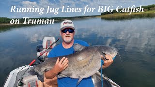 Running jug lines for catfish on Truman