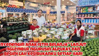 NYENENGIN ANAK ISTRI BELANJA\