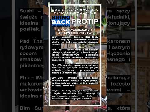 Azjatycki Street Food - PROTIP - Jak nagrywać film z wakacji? #podróże #shorts