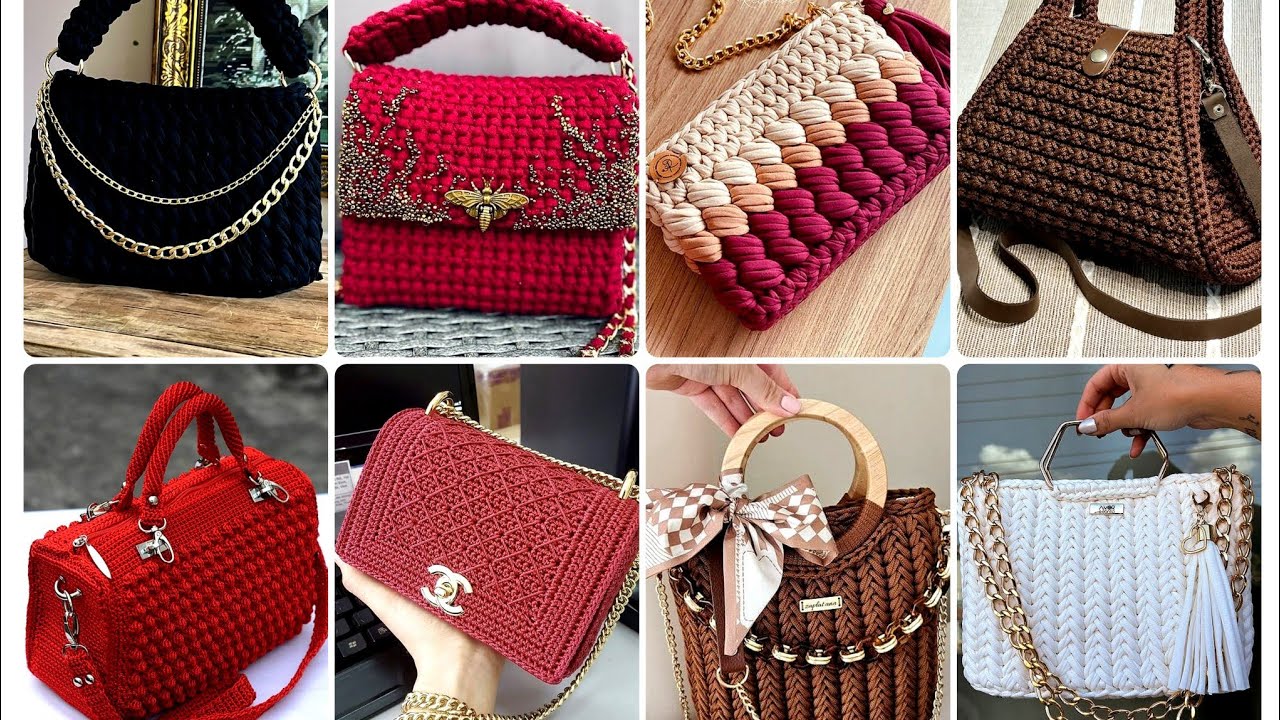 MOST BEAUTIFUL AND STYLISH HANDMADE CROCHET HANDBAG FOR LADIES 2026