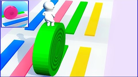 Layers Roll Gameplay All Levels 50-54 (iOS/Android)