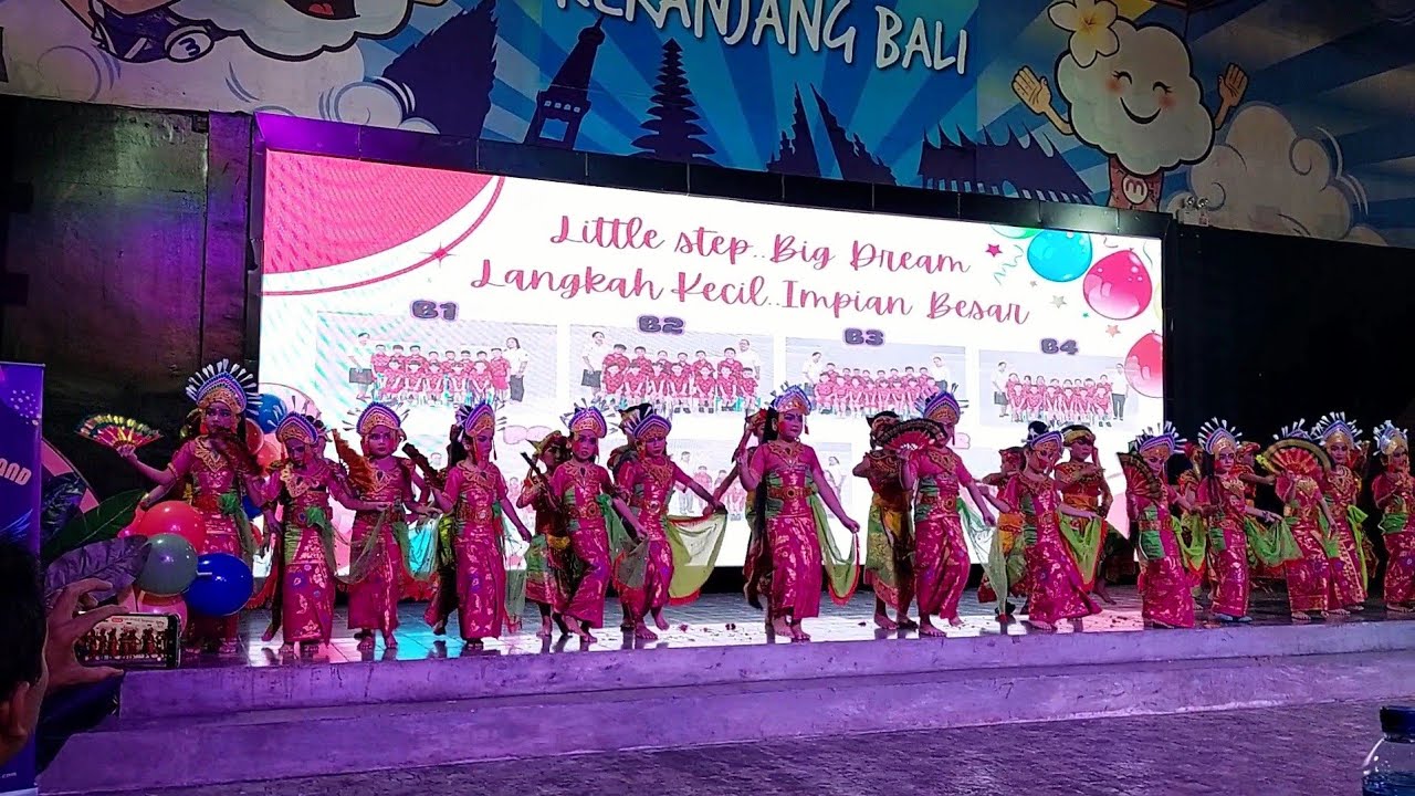 TARIAN JANGER DARI ANAK ANAK  TK WIPARA BALI