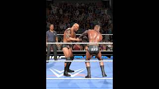 The Rock Tried to Fight Back… But Randy Was Too Much 💀 | WWE 2K25