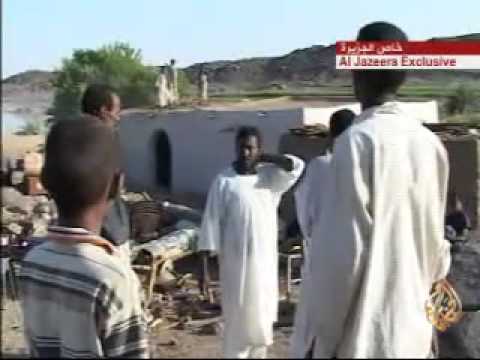 المياه تغمر قرى في شمال السودان