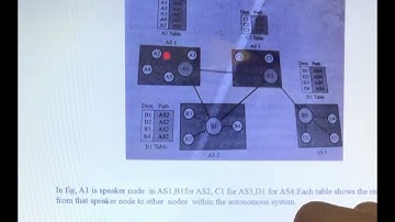 Path vector routing protocol
