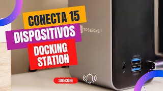 TOBENONE UDS013: Docking station MacBook Pro/Air en español.