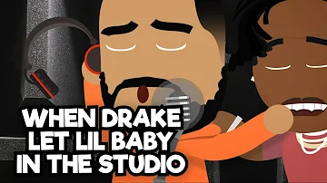 When Drake let Lil Baby in the studio | ft Drake x Lil Baby [Wants and Needs]