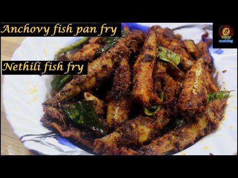 Anchovi fish pan fry/anchovy fish fry recipe/anchovies/nethili fish fry/anchovy recipes