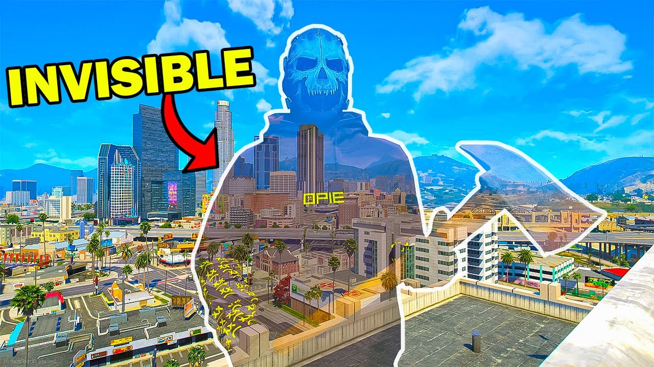 I Become Invisible Serial Killer | GTA 5 RP