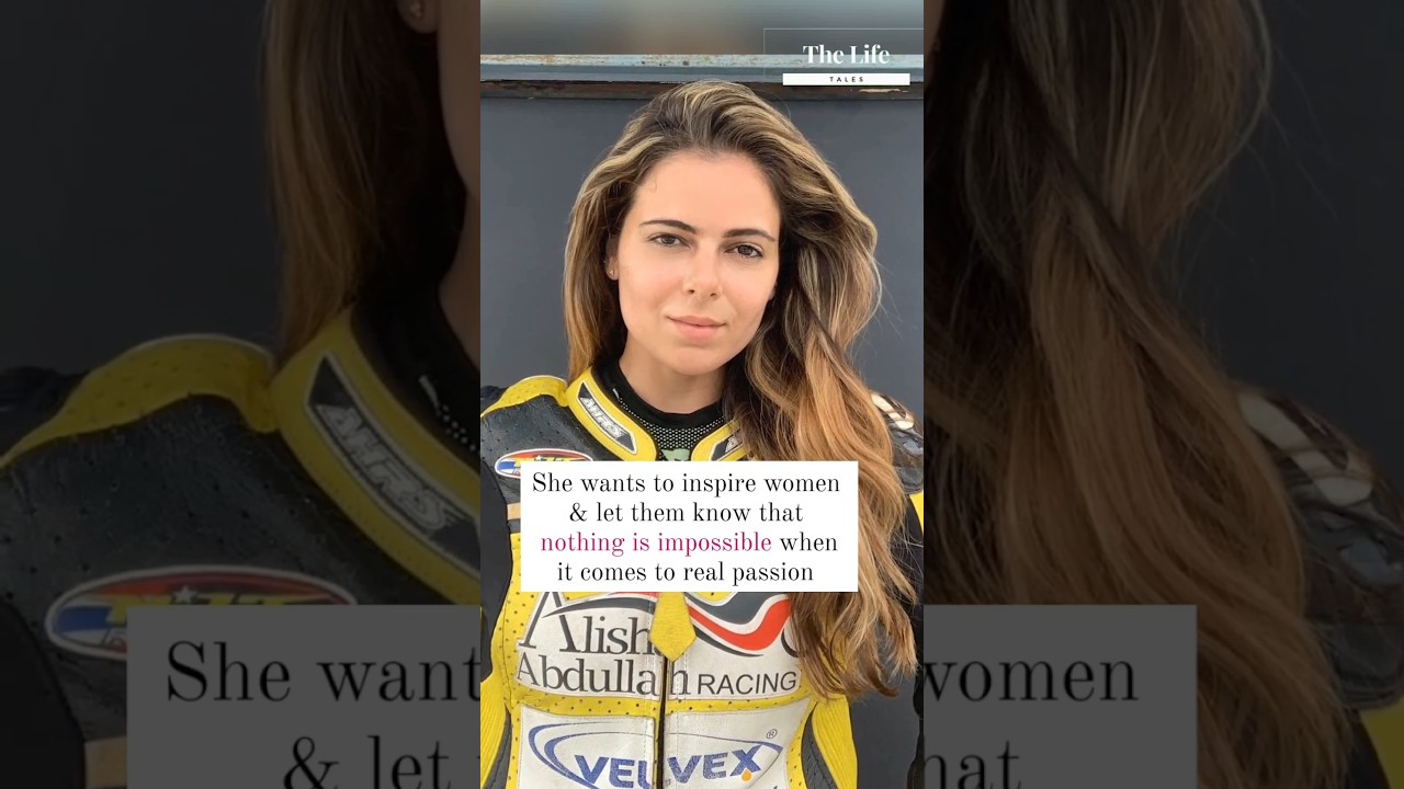 Alisha Abdullah India's first female racer #shorts #racer #carracing #bikerace #success #inspiration