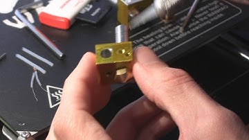 Wanhao i3 Duplicator Thermistor Heat Block Modification to Prevent Shorts