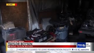 Multiple Belforest businesses damaged in warehouse fire