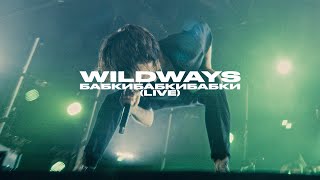Wildways - Бабкибабкибабки (live Atmosphere, Moscow 2023)