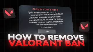 Valorant Spoofer - How To UNBAN Yourself From Valorant (Full Tutorial)
