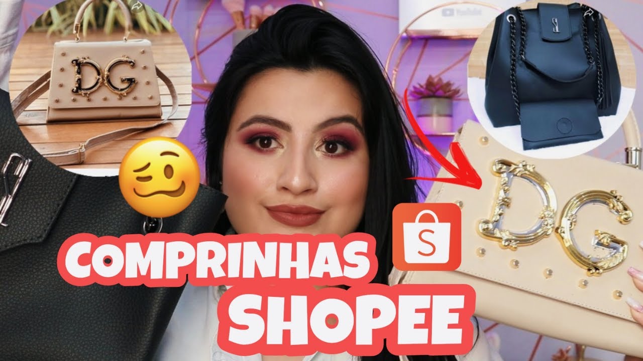 *É DE QUALIDADE?* COMPREI BOLSAS na *SHOPEE*