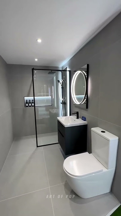 Best Small Bathroom design ❤️✨ #bathroomdesign #shorts #interior