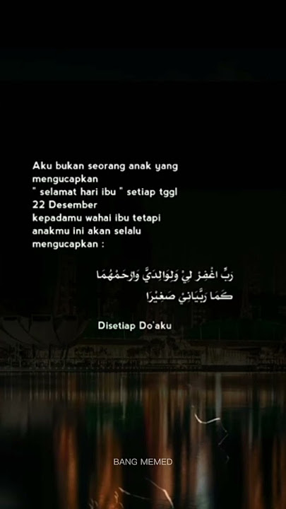 Quotes || Surga Ditelapak kaki Ibu #shorts  #Rinduibu #quotes