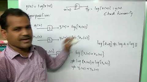 DT systems - linear non linear - GATE practice example 4 - signals and systems