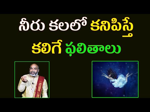 నీరు కలలో కనిపిస్తే కలిగే ఫలితాలు | Water In Dreams Meaning Telugu | Nanaji Patnaik | Hindu Daivam