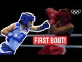 Mary Kom's first Olympic bout! 🥊