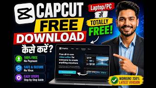 How to Download CapCut in PC/Laptop (2026) | Free Video Editor | Mini Cyber Center #capcut #editing screenshot 4