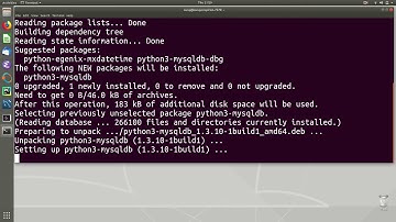 Python Import Error ModuleNotFoundError : No Module Named MySQLdb in Ubuntu Linux