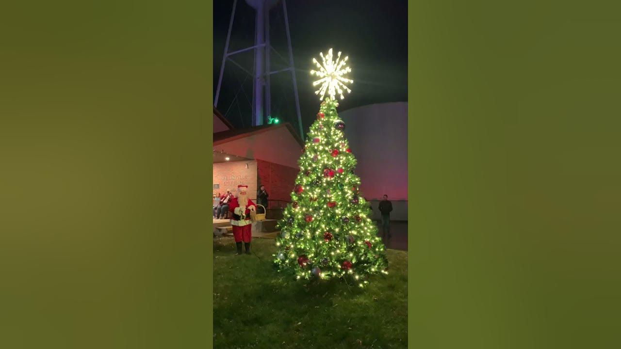Mayors Christmas tree lighting YouTube