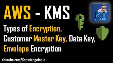 AWS #KMS - Key Management Service - Customer Master Key, Data Key, Envelope Encryption (Part 1)