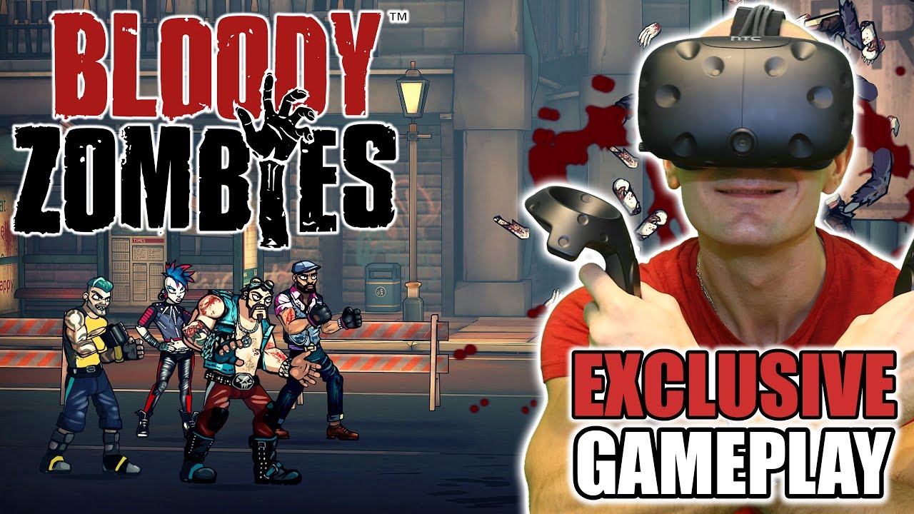 Co Op VR Brawler With Freeform Combat Bloody Zombies HTC Vive VR co-op-vr-brawler-with-freeform-combat-bloody-zombies-htc-vive-vr
