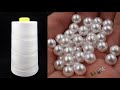 How Make Beautiful Pearl Bracelets At Home | DIY | Hand Made Beads Bracelets | Friendship Bracelets