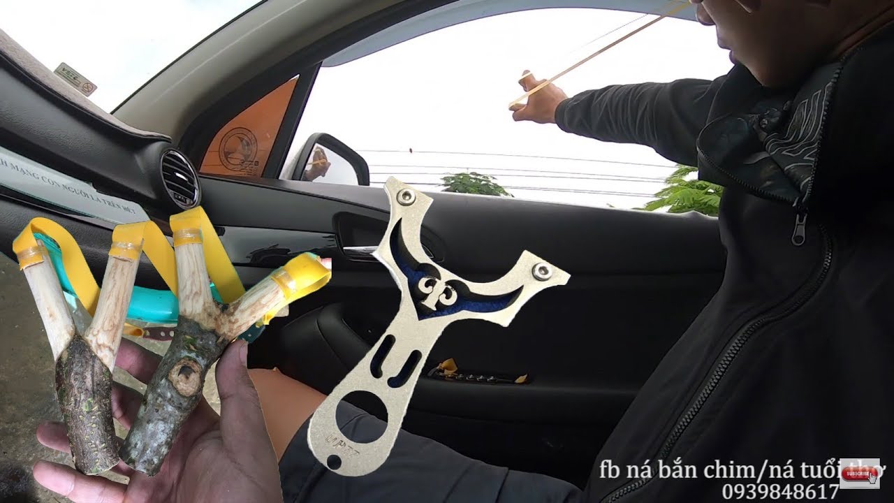 ná cao su tuổi thơ - CAO THỦ BẮN NÁ HIỆN ĐẠI VÀ NÁ CÂY TRUYỀN THỐNG BẮN CHIM SẼ NTN