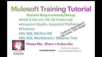 P1-S1|#Mulesoft Tutorial for Beginners|#Mulesoft Basics|Mulesoft training Setup