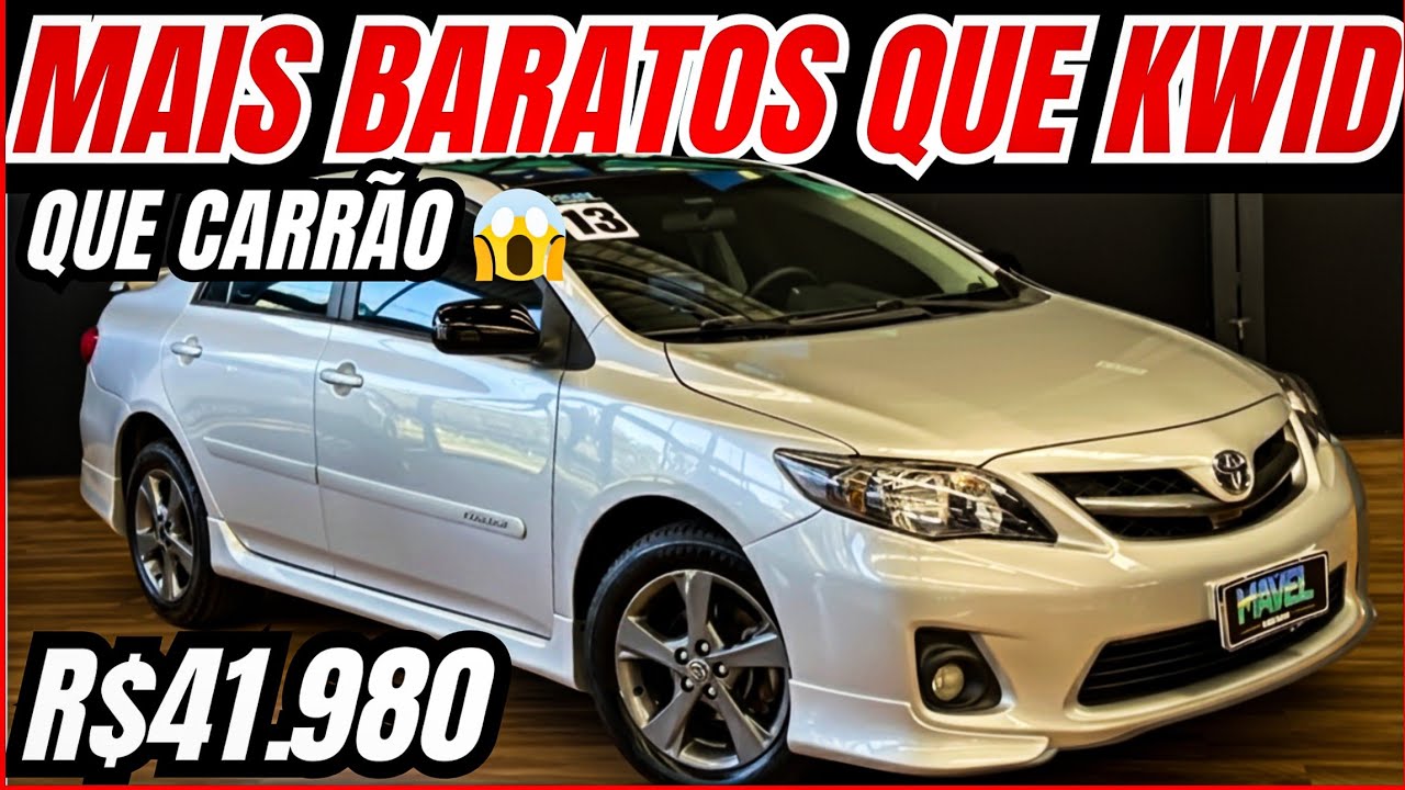 🔥 7 Carros Até 40 Mil Que Só Os Espertos Estão Comprando – O Mercado Ainda Não Acordou! 😱