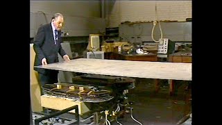 Prof Eric Laithwaite Plate Levitator uncut footage: 1983