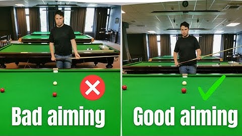 Fix Snooker Aiming | Perfect Cue Alignment | Improve Shot Consistency