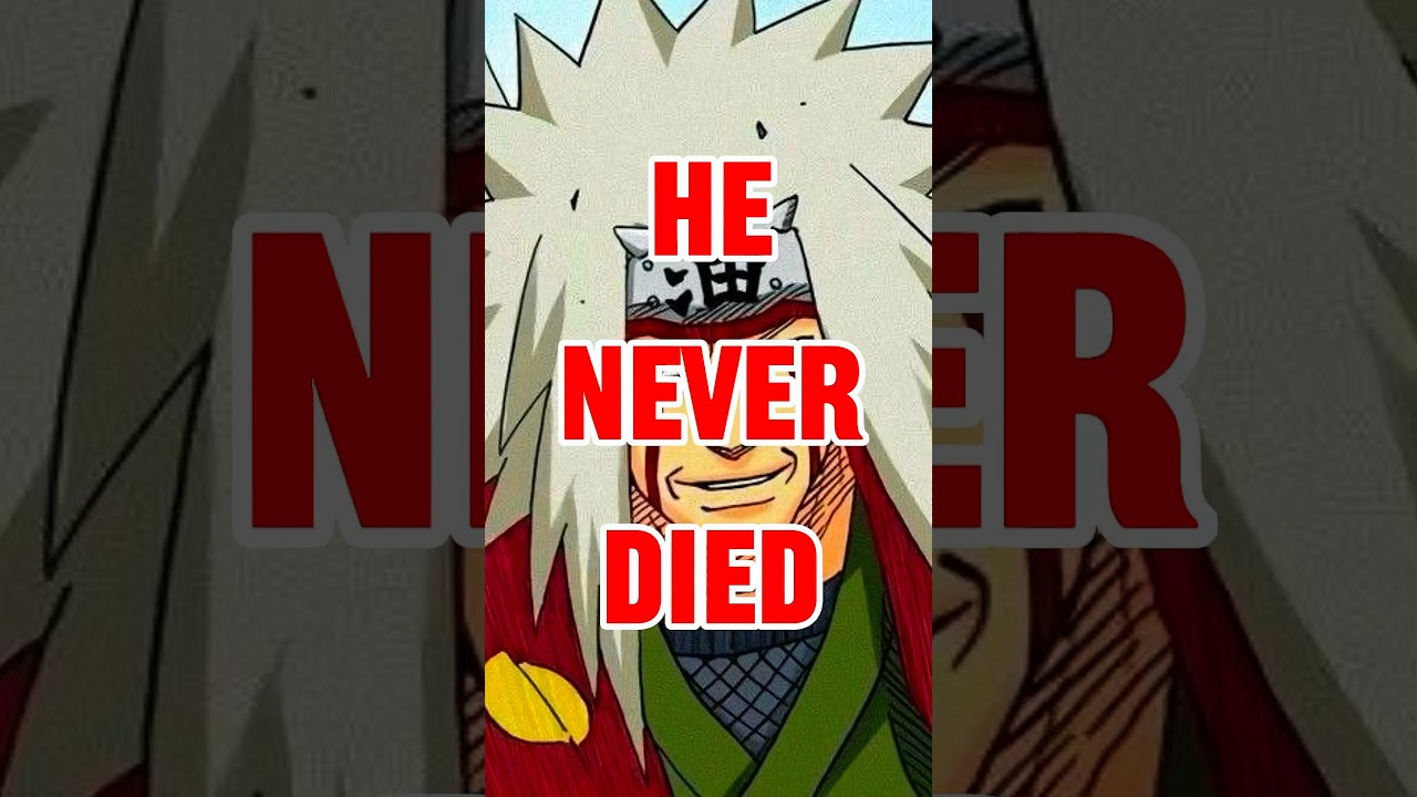 Jiraiya Is Alive!!! #naruto #boruto #anime