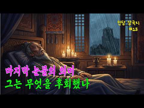 백제성의 마지막 눈물 유비의 후회와 숨겨진 유언｜삼국지 민담 촉한 황제의 최후｜역사 야담