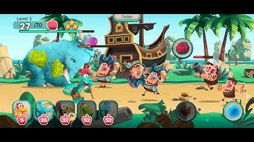 Dino Bash 2 Travel Through Time Island 20 Level 5